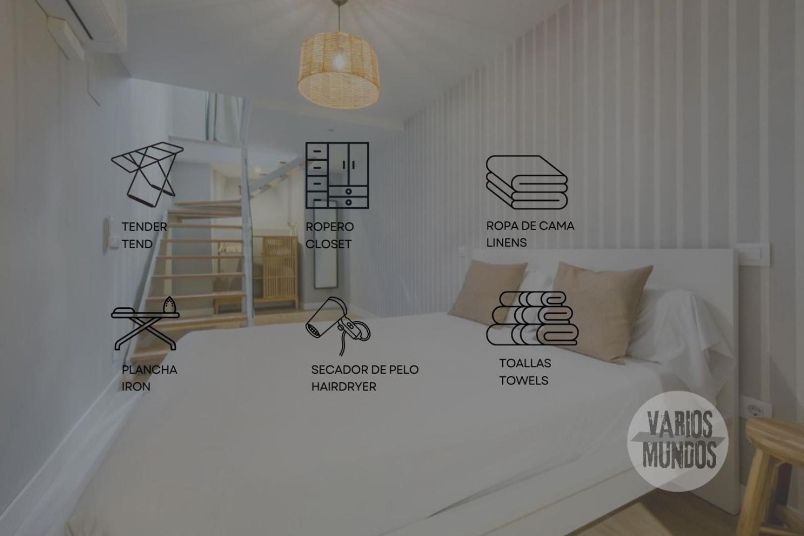 New&Cool Apt En El Centro De Madrid Para 9Pax E2 Exterior photo